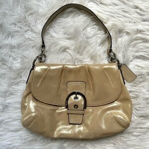 ✨ Vintage Y2K Coach Metallic Soho Shoulder Bag Purse ✨🧜‍♀️